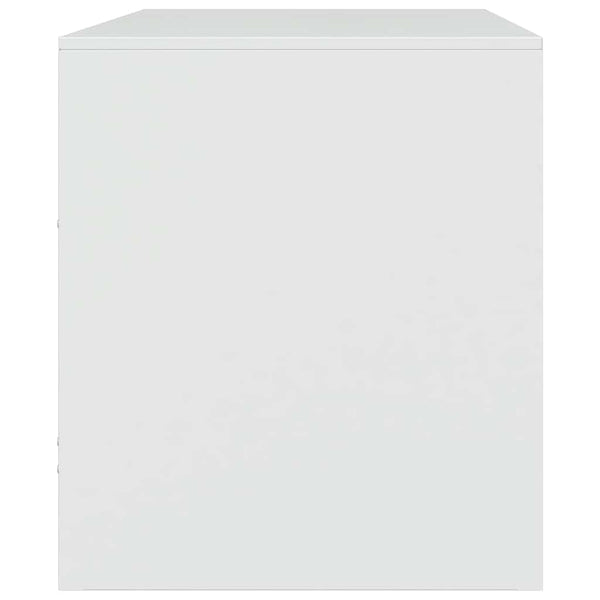 TV-Schränke, 2er-Set, Weiß, 67 cm