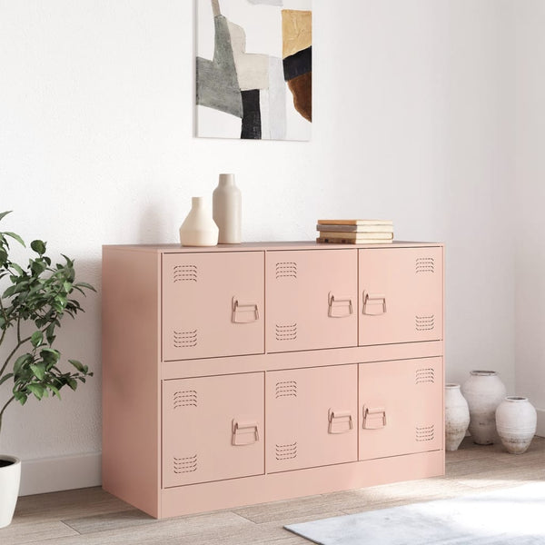 Rosa Sideboard 99x39x73 cm Stahl