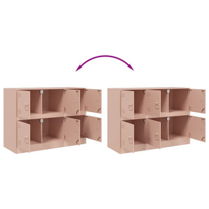 Rosa Sideboard 99x39x73 cm Stahl