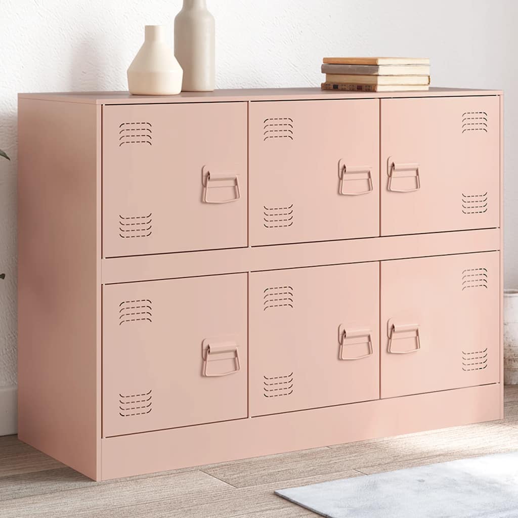 Rosa Sideboard 99x39x73 cm Stahl