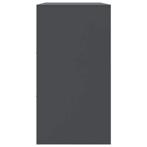 Anthrazit Sideboard 99x39x73 cm Stahl