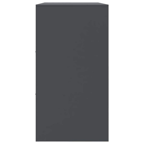 Anthrazit Sideboard 99x39x73 cm Stahl
