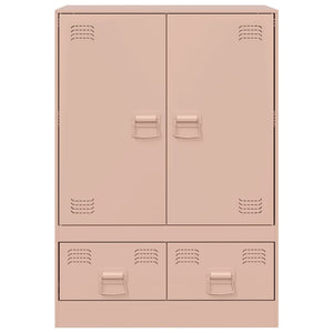 Highboard Rosa 67x39x95 cm Stahl