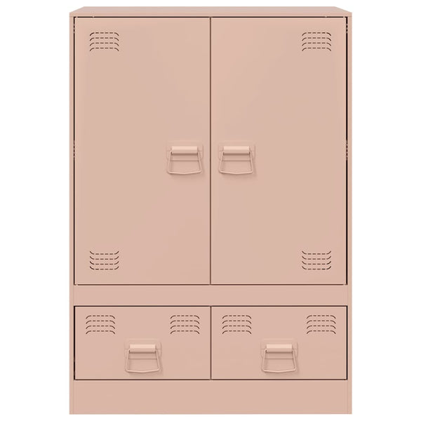 Highboard Rosa 67x39x95 cm Stahl