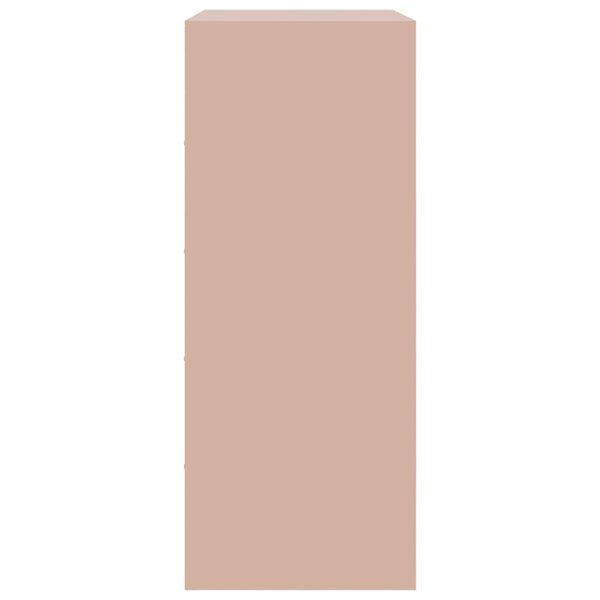 Highboard Rosa 67x39x95 cm Stahl