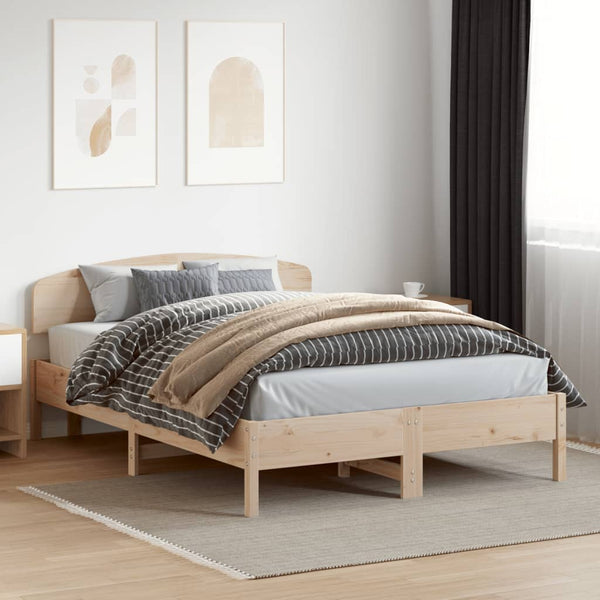 Massivholz Kopfteil 140 cm Kiefer