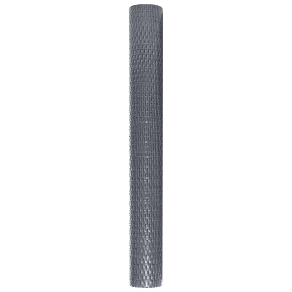 Balkon-Sichtschutz Anthrazit 300x100 cm Poly Rattan