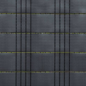 Balkon-Sichtschutze 5 Stk. Anthrazit 255x19 cm Poly Rattan