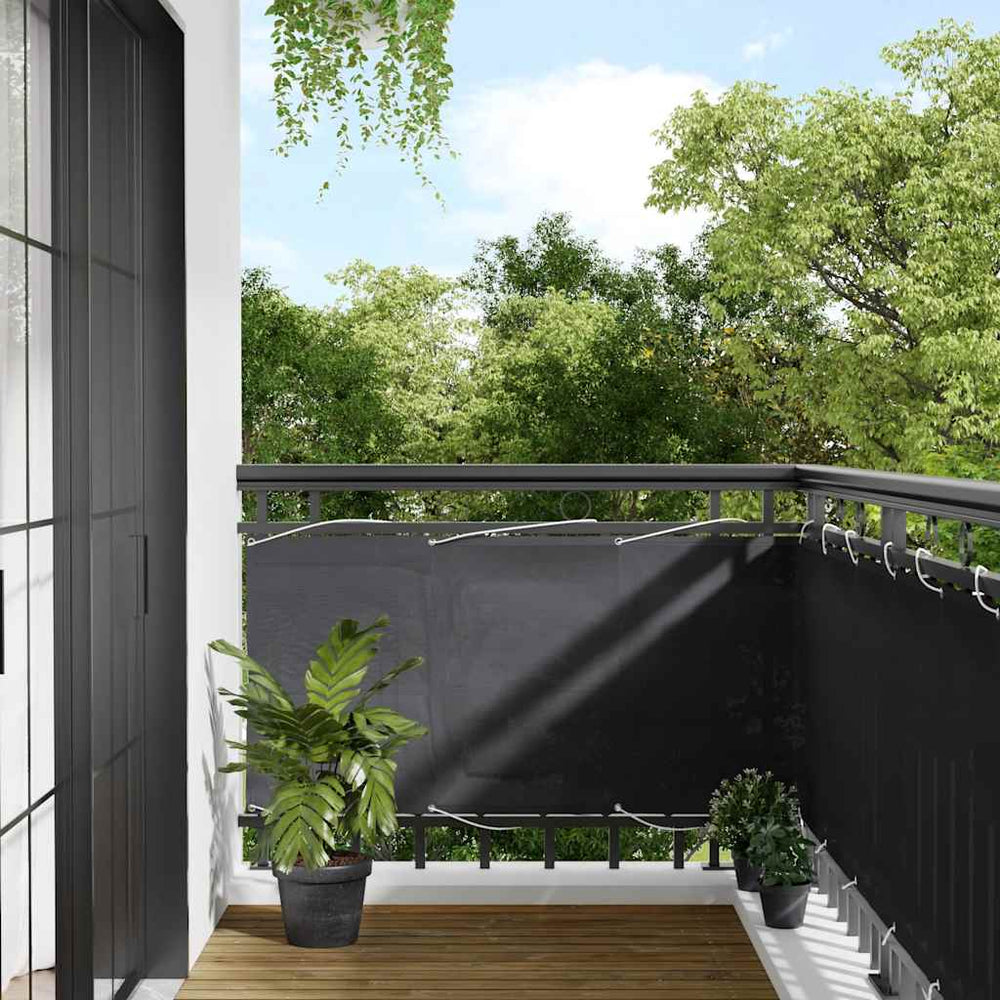 Anthrazit Balkon Sichtschutz 75x1000 cm