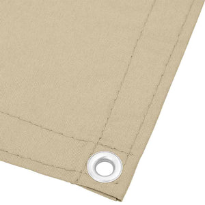 vidaXL Balcony Privacy Screen Beige 90x1000 cm 100% Polyester Oxford