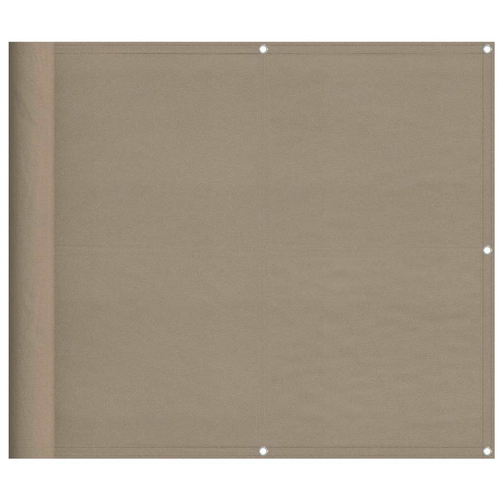 Taupe Balkon Sichtschutz 90x700 cm