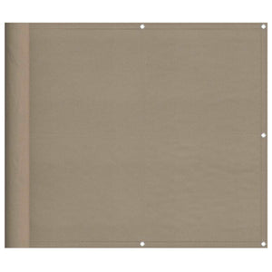 Taupe Balkon Sichtschutz 90x700 cm