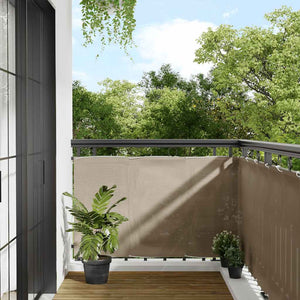 Taupe Balkon Sichtschutz 90x800cm