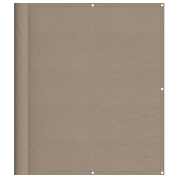 Taupe Balkon Sichtschutz 120x700 cm