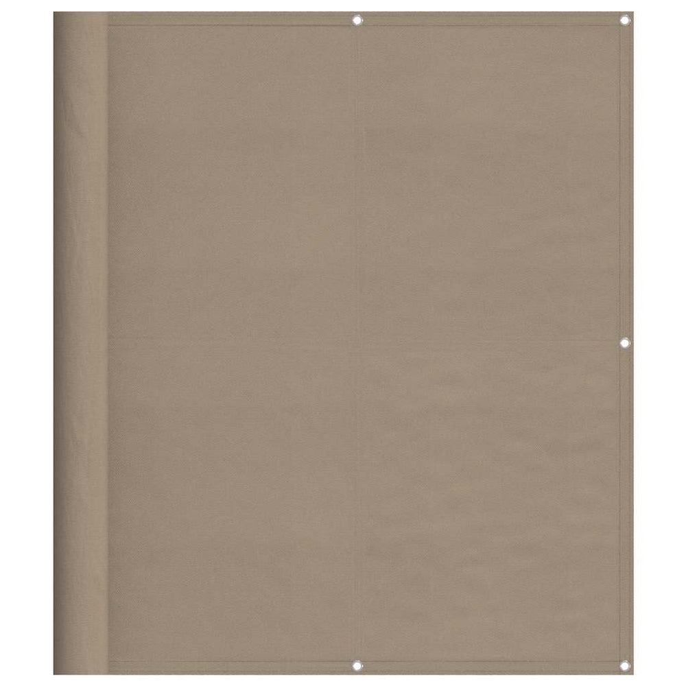 Balkon Sichtschutz Taupe 120x1000cm