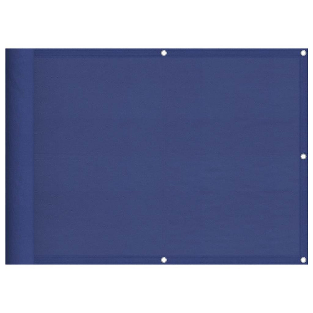 Blauer Balkon-Sichtschutz 75x800 cm