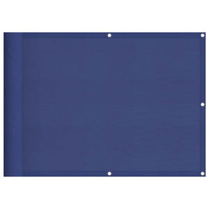 Blauer Balkon-Sichtschutz 75x800 cm