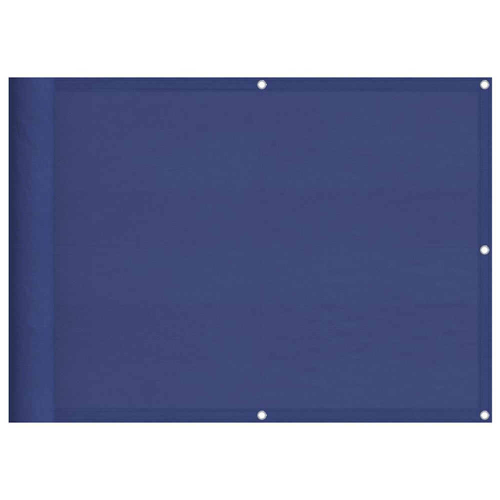 Blauer Balkon Sichtschutz 75x1000cm