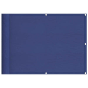 Blauer Balkon Sichtschutz 75x1000cm