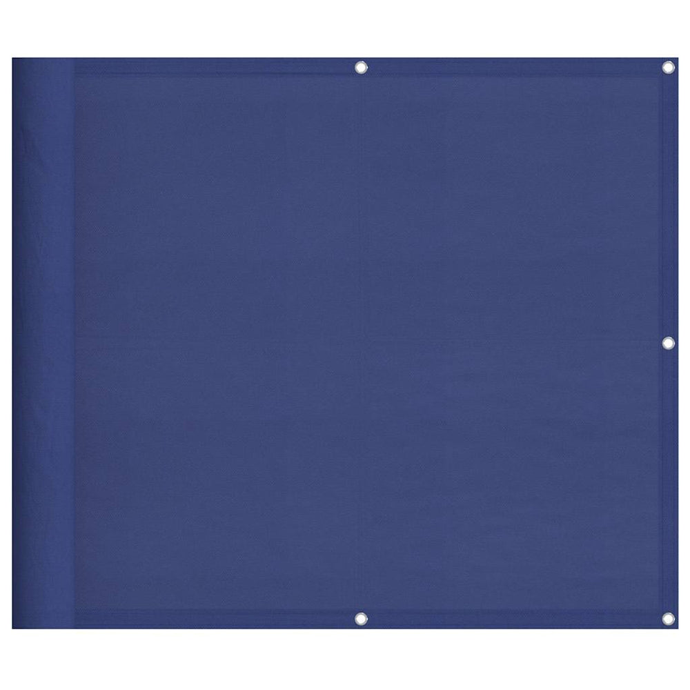 Blauer Balkon Sichtschutz 90x700 cm