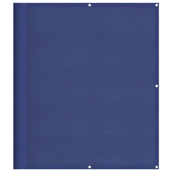 Blauer Balkon Sichtschutz 120x700 cm