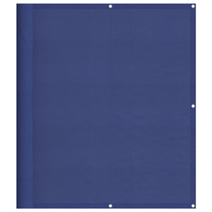 Blauer Balkon-Sichtschutz 120x1000 cm