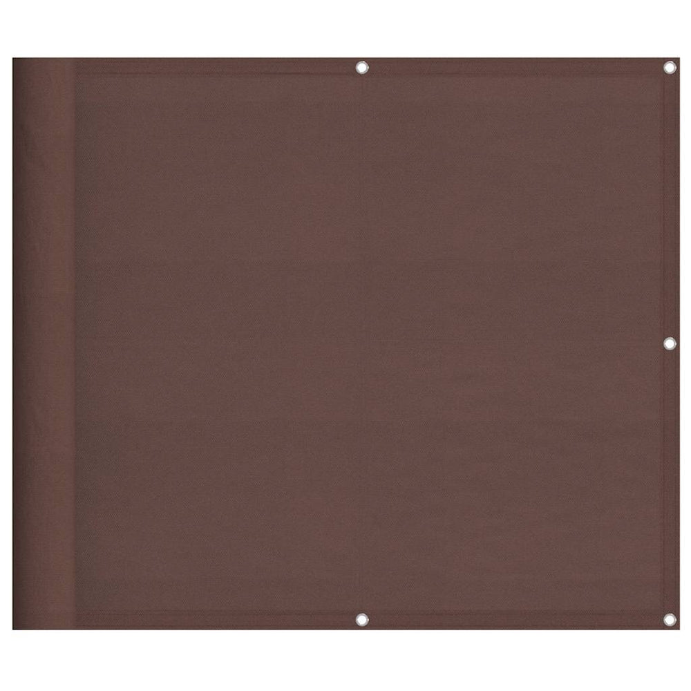 Braun Balkon Sichtschutz 90x700 cm