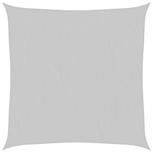 Hellgraues Sonnensegel 4,5x4,5m Oxford Polyester