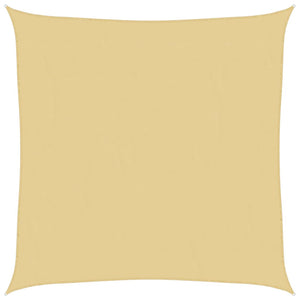 Sandfarbenes Sonnensegel 2x2 m