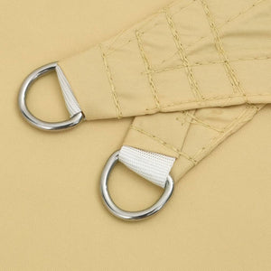 Sonnensegel Sand 2,5x2,5m Polyester