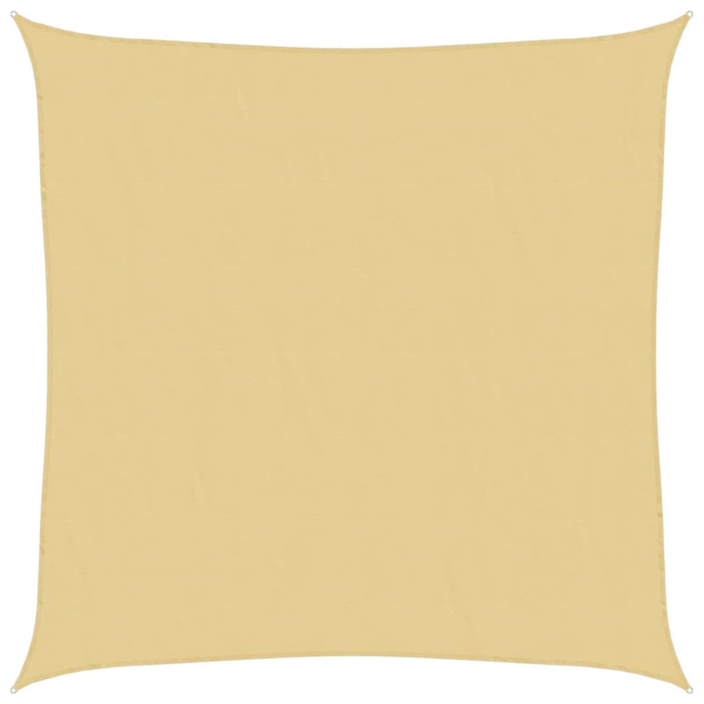 Sonnensegel Sand 3x3m Polyester Oxford