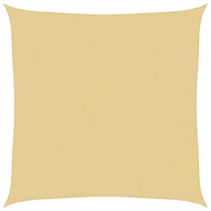 Sonnensegel Sand 3,6x3,6m Polyester Oxford