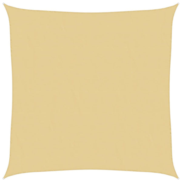 Sonnensegel Sand 3,6x3,6m Polyester Oxford