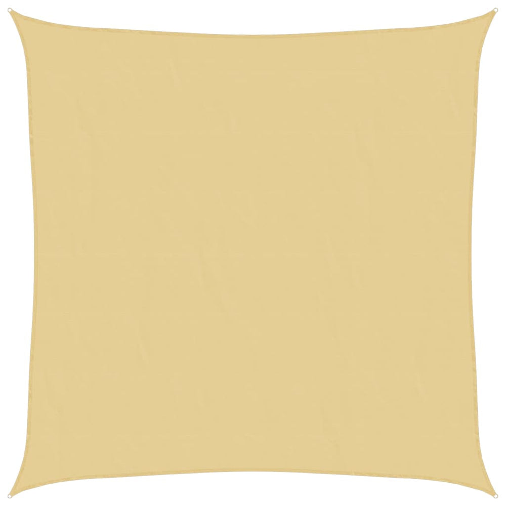 Sonnensegel Sandfarbe 4x4 m Polyester Oxford