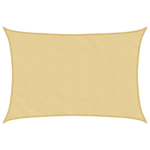 Sonnensegel Sand 3x2 m Polyester Oxford
