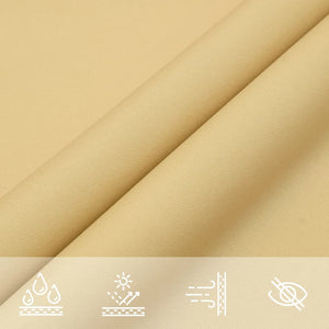 Sonnensegel Sand 3x2 m Polyester Oxford