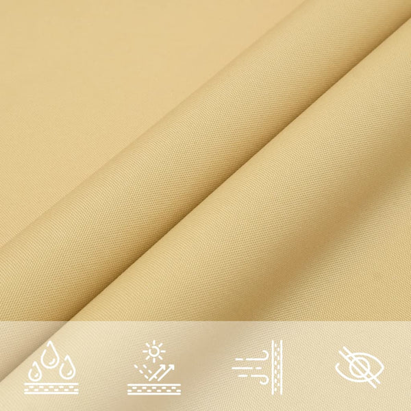 Sonnensegel Sand 3x2 m Polyester Oxford