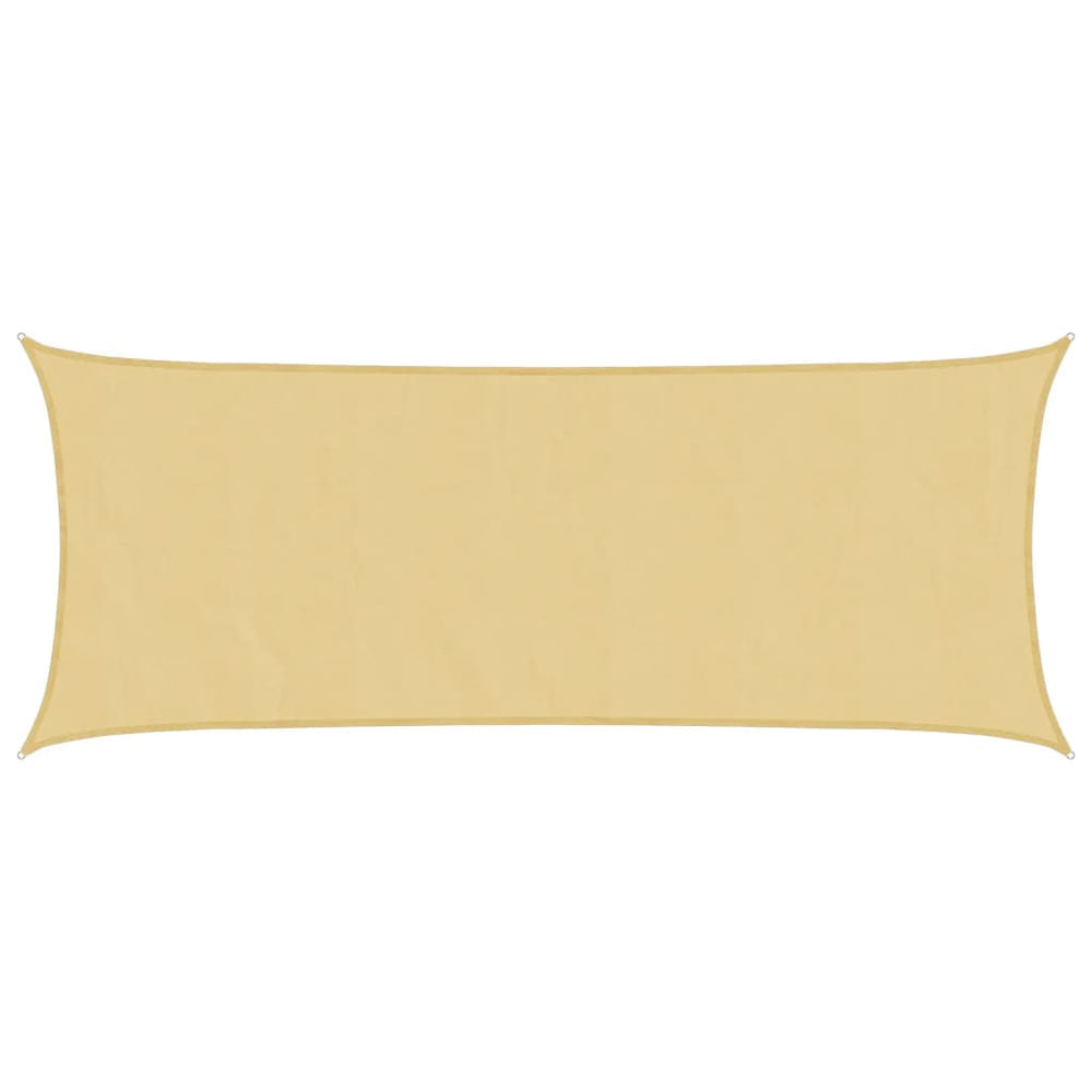Sonnensegel Sandfarben 4,5x2m Polyester