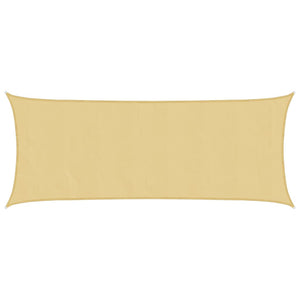 Sonnensegel Sandfarbe 5x2 m Polyester