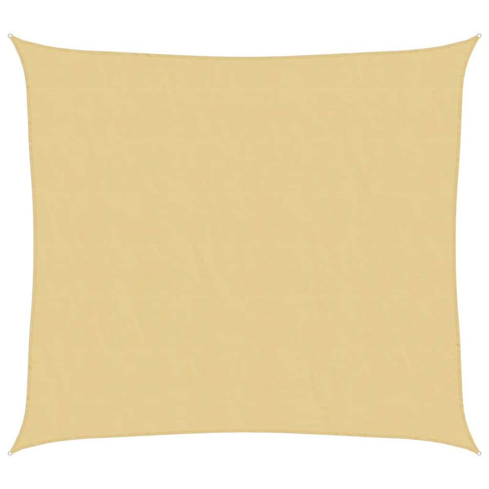 Sonnensegel Sandfarben 3x2,5 m Polyester