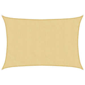 Sonnensegel Sandfarben 4x2,5 m Polyester
