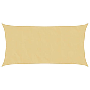 Sonnensegel Sandfarben 4,5x2,5m Polyester