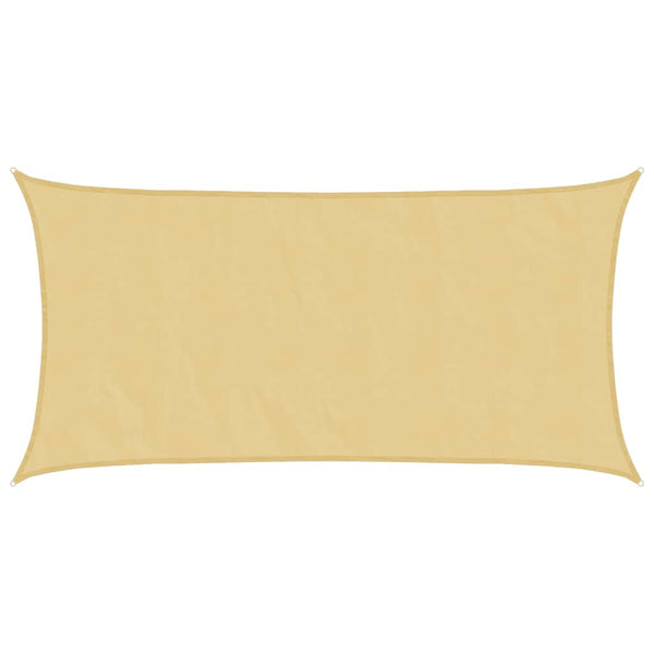 Sonnensegel Sandfarben 4,5x2,5m Polyester