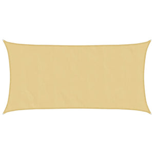 Sonnensegel Sandfarbe 5x2,5m Polyester Oxford