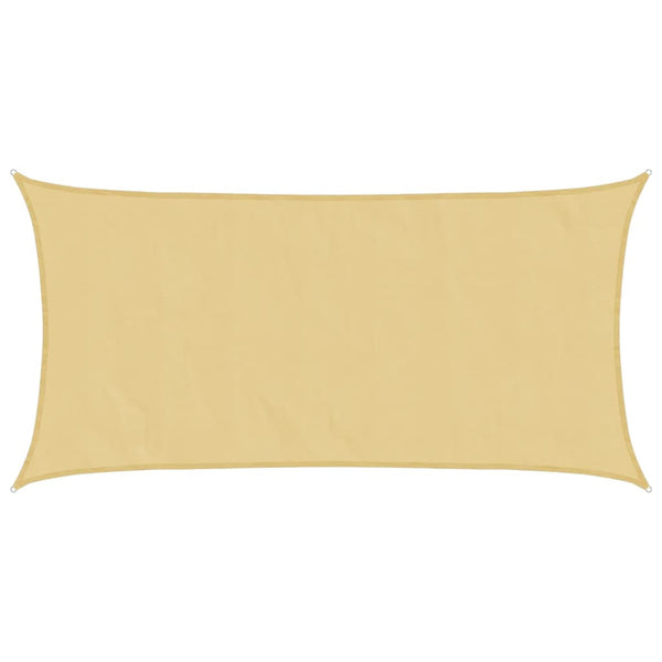 Sonnensegel Sandfarbe 5x2,5m Polyester Oxford