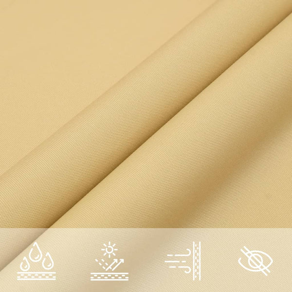Sonnensegel Sandfarben 5x3 m