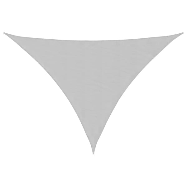 Hellgraues Sonnensegel 7x5x5 m