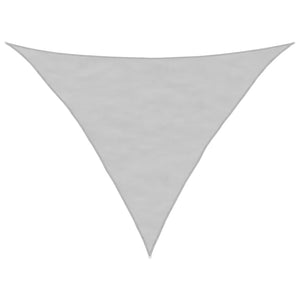 Hellgraues Sonnensegel, 2,5x2,5x3,5 m