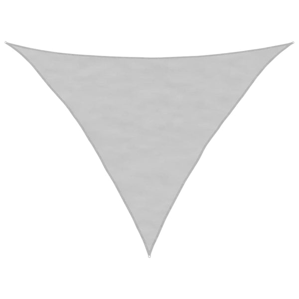Hellgraues Sonnensegel, 2,5x2,5x3,5 m