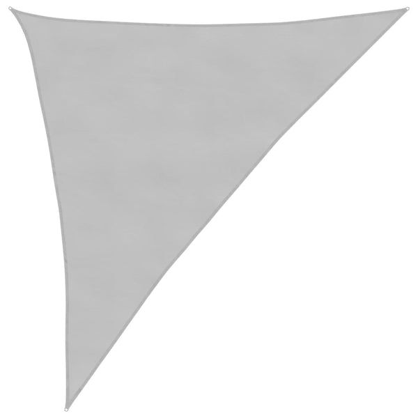 Hellgraues Sonnensegel 3x4x5 m